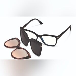 Tom Ford Clip ons- For model TF5641-B1 Black